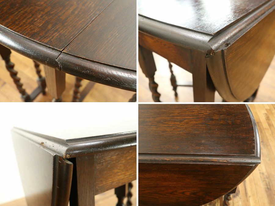 アンティーク ゲートレッグテーブル 59091d