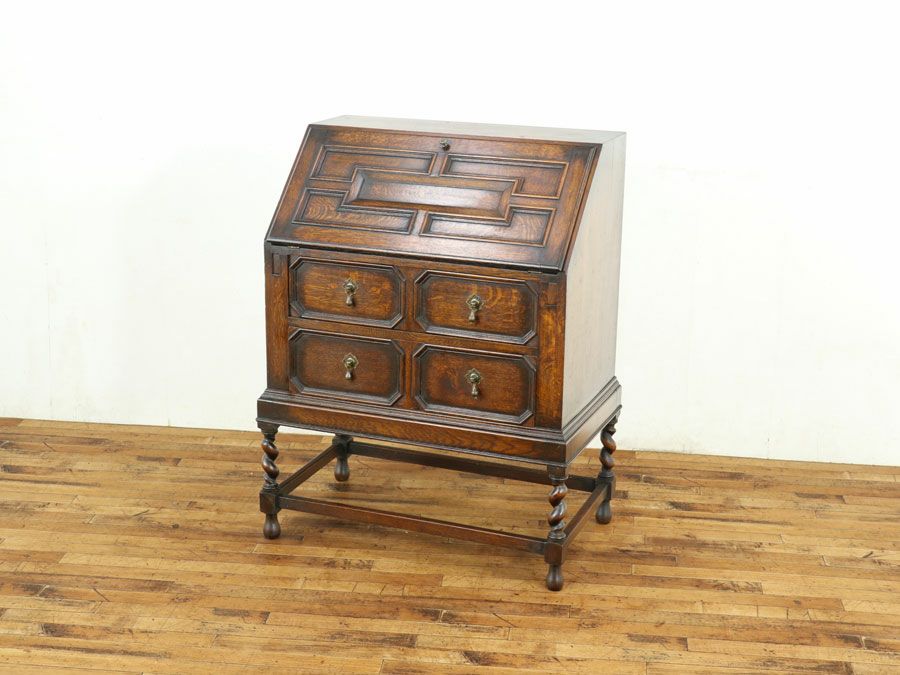 イギリスアンティーク家具 ビューロー 59181