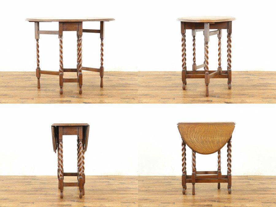 アンティーク家具 ゲートレッグテーブル 59124