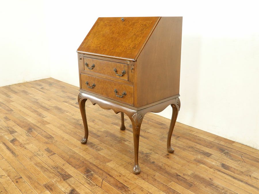 イギリス アンティーク家具 ビューロー 59186