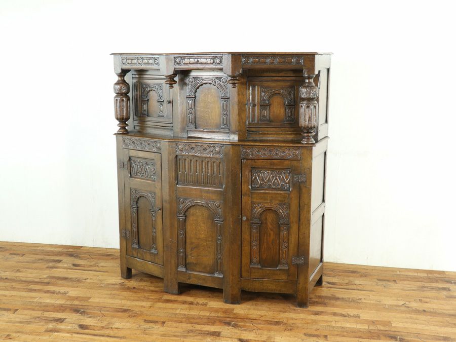 イギリス アンティーク家具 コートカップボード 781A 受け継がれるイギリスアンティーク家具 コートカップボード 59047
