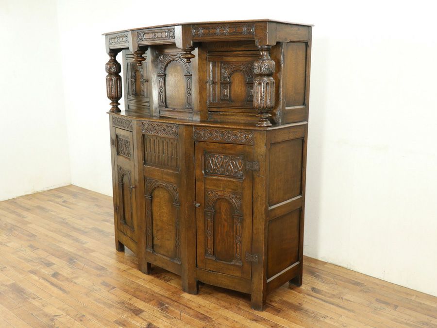 アンティーク家具 コートカップボード 59047