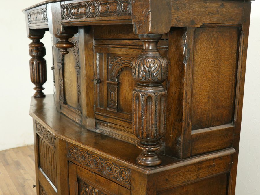 アンティーク家具 コートカップボード 59047