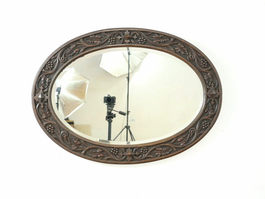 英国アンティーク家具 ウォールミラー 59036