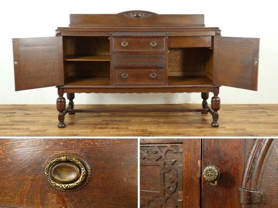英国アンティーク家具 サイドボード 59048
