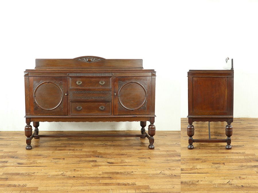 英国アンティーク家具 サイドボード 59048