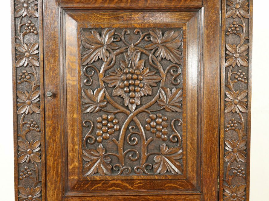 英国アンティーク家具 キャビネット 59008