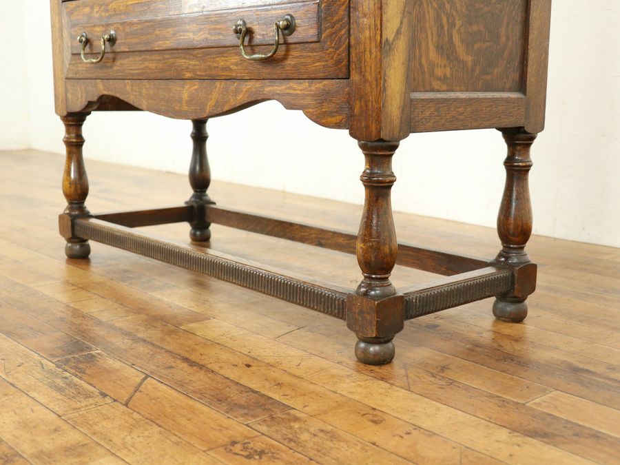 英国アンティーク家具 キャビネット 59008