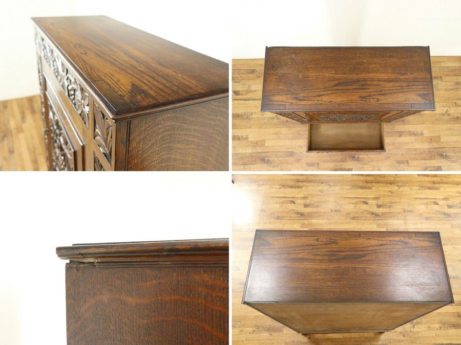 英国アンティーク家具 キャビネット 59008