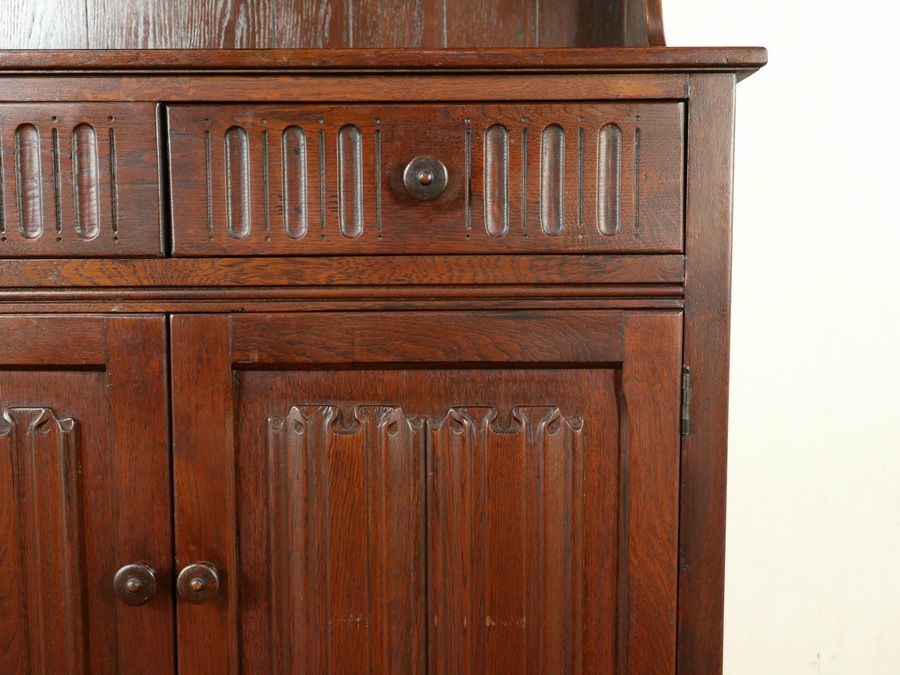 英国アンティーク家具 カップボード 59001