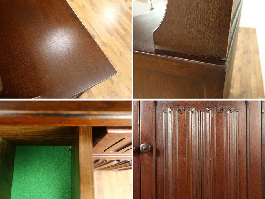 英国アンティーク家具 カップボード 59001
