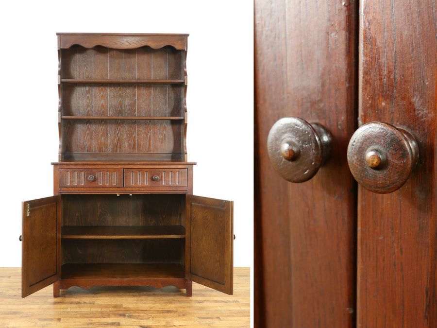 英国アンティーク家具 カップボード 59001