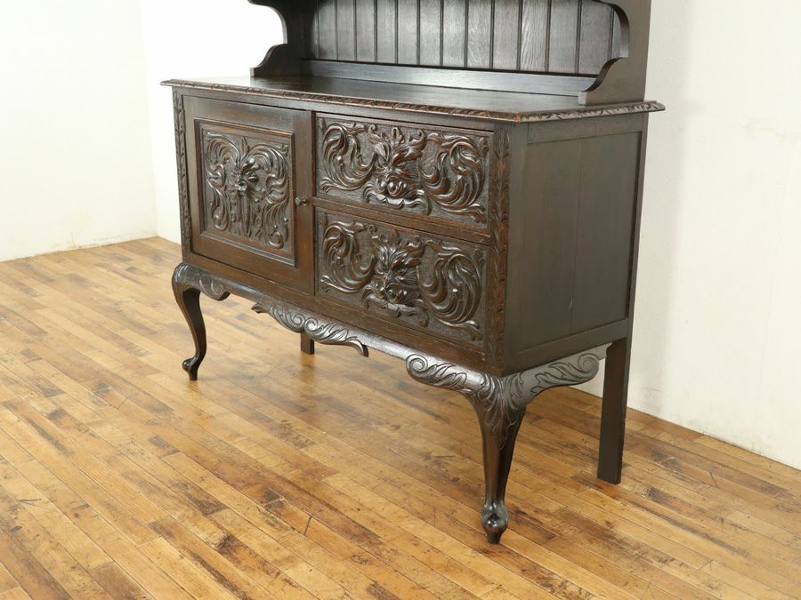 英国アンティーク家具 カップボード 59055