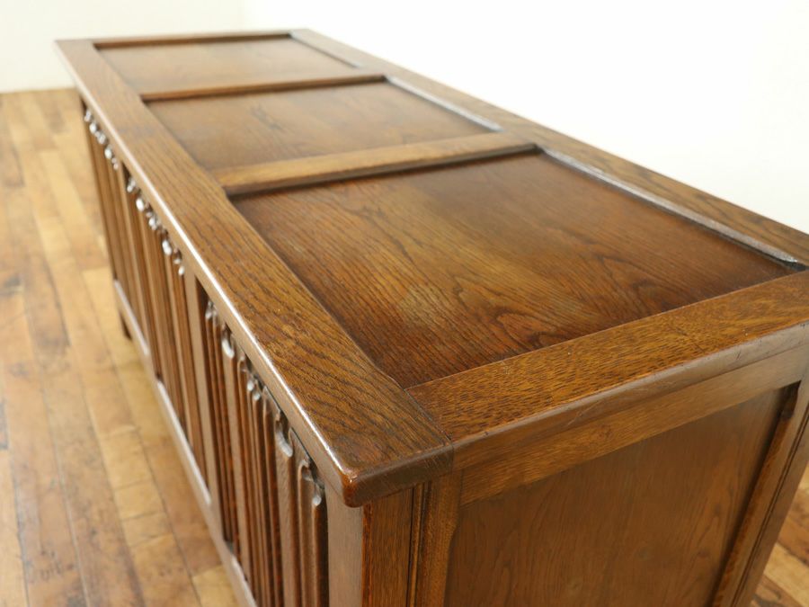 イギリス アンティーク家具 コファー 59080