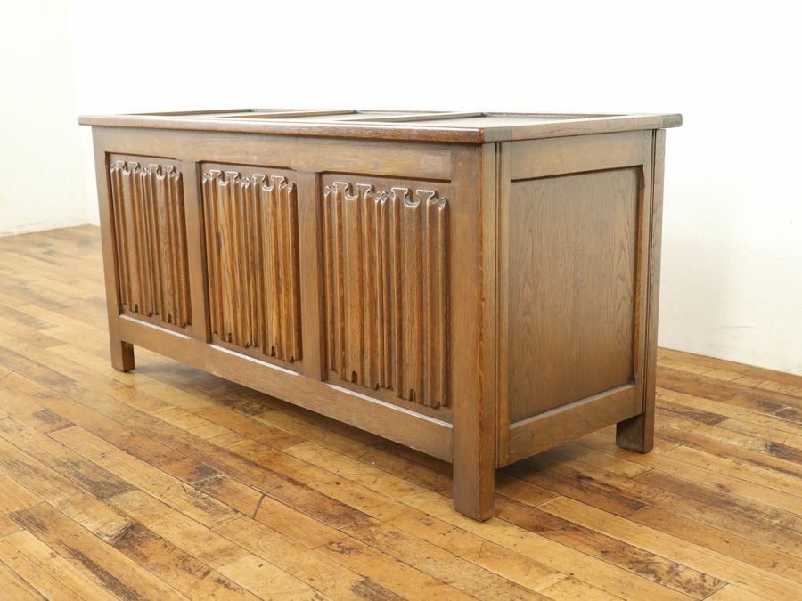 イギリス アンティーク家具 コファー 59080