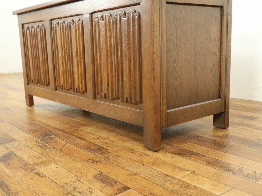 イギリス アンティーク家具 コファー 59080