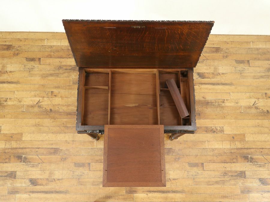 イギリス アンティーク家具 デスク 59114