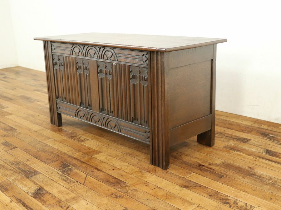 イギリス アンティーク家具 コファー 59083