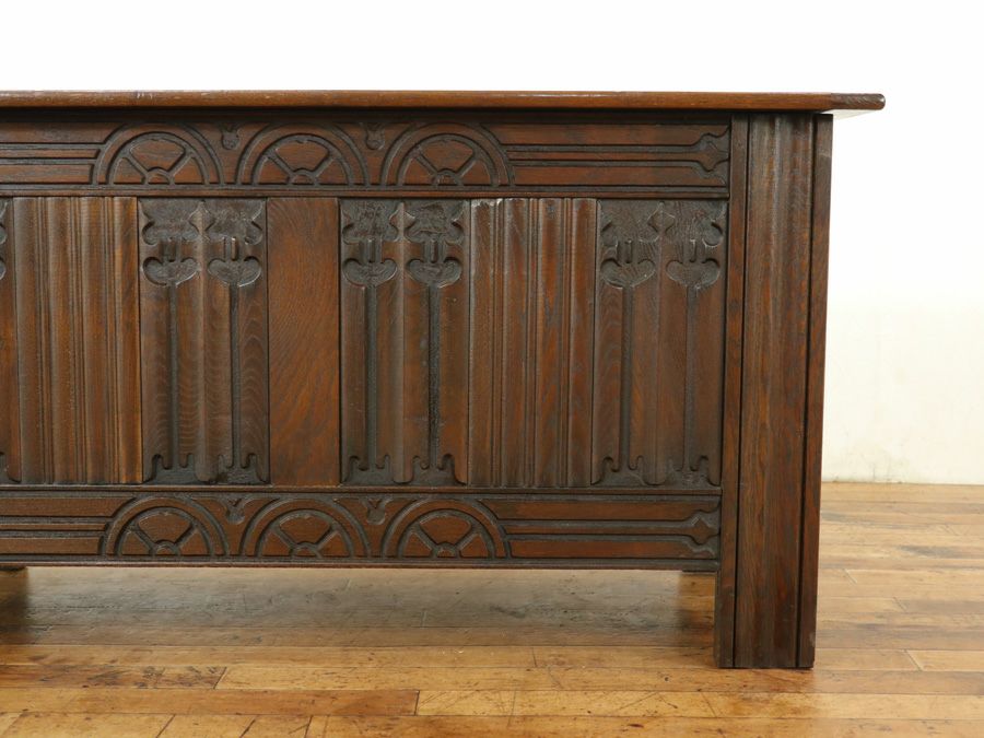イギリス アンティーク家具 コファー 59083