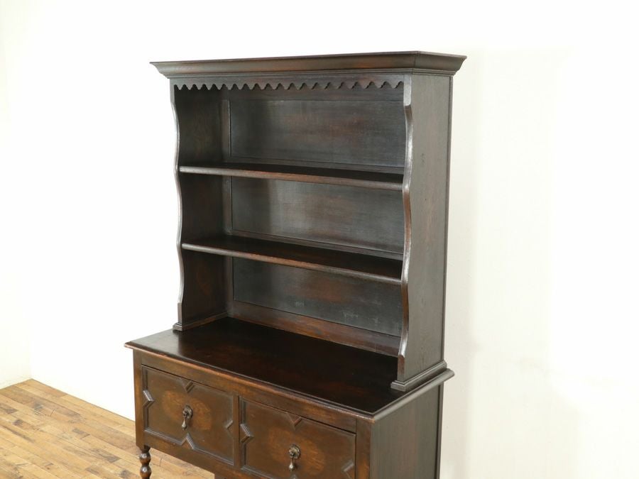 英国アンティーク家具 カップボード 59142