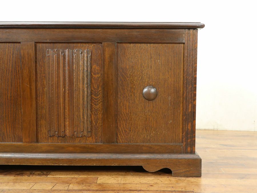英国アンティーク家具 コファー 59081