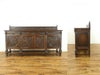 英国アンティーク家具 サイドボード 64302a