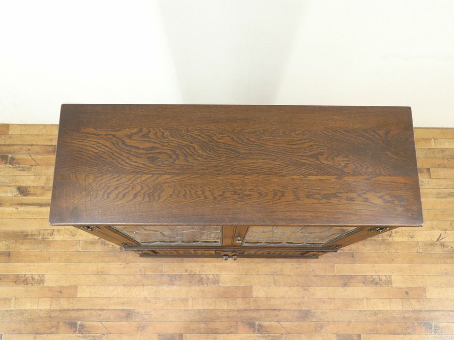 英国アンティーク家具 ブックケース 59223b