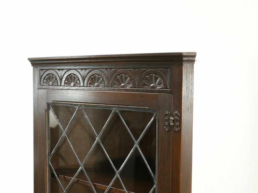 アンティーク家具 コーナーキャビネット 59039