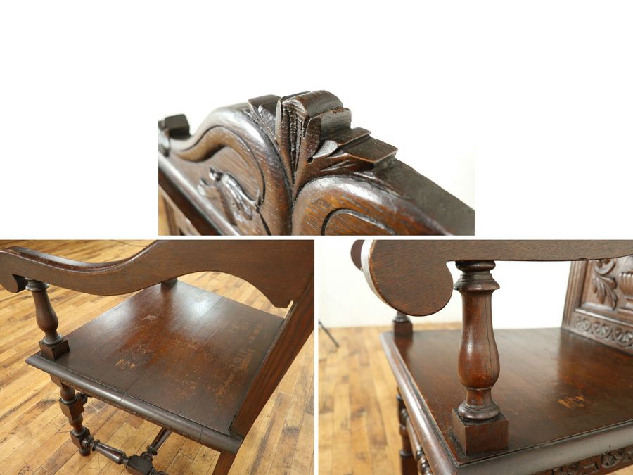 英国アンティーク家具 アームチェア 59171