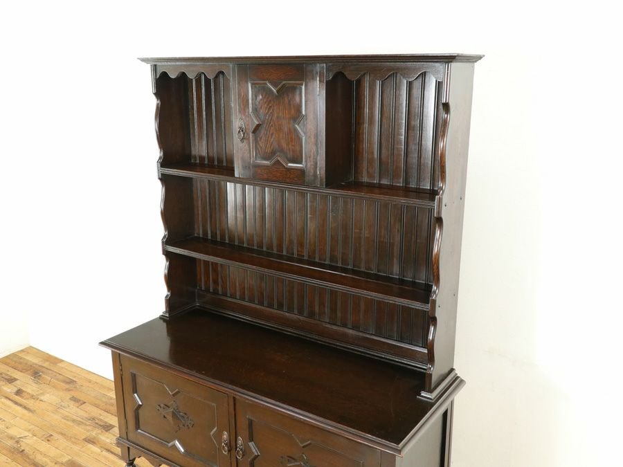 英国アンティーク家具 カップボード 59067