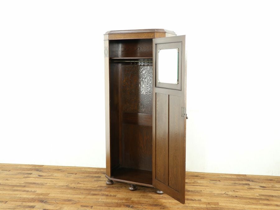 英国アンティーク家具 ワードローブ 59022