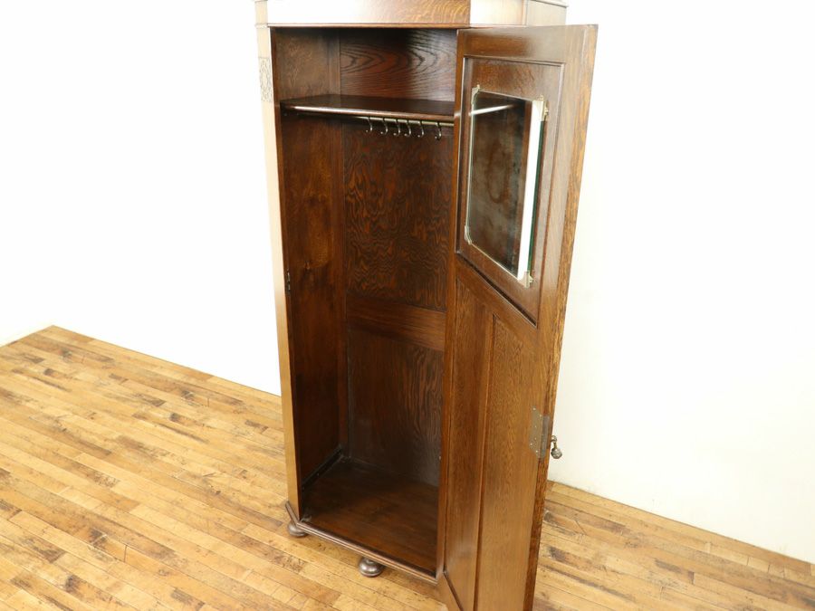 英国アンティーク家具 ワードローブ 59022