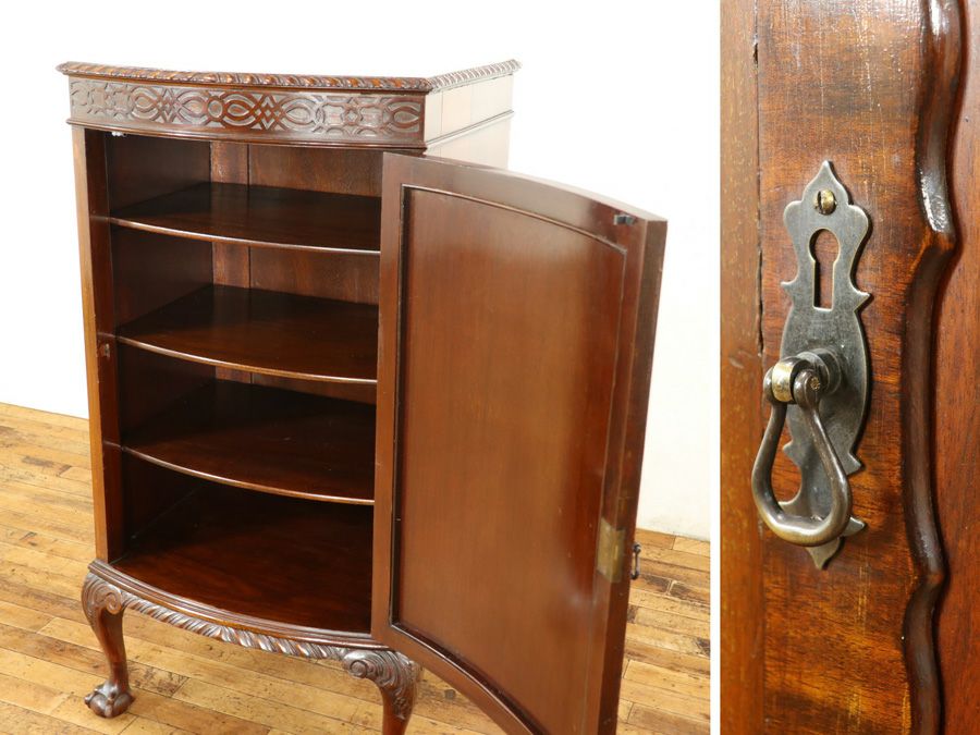 英国アンティーク家具 キャビネット 59106