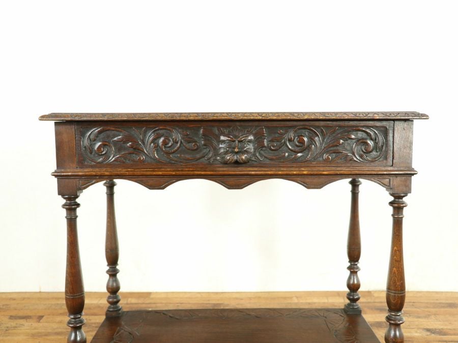 英国アンティーク家具 サイドテーブル 59192