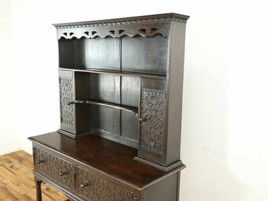 英国アンティーク家具 カップボード 59175