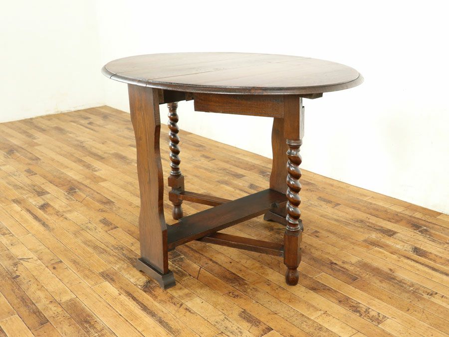英国アンティーク家具 ゲートレッグ 59120