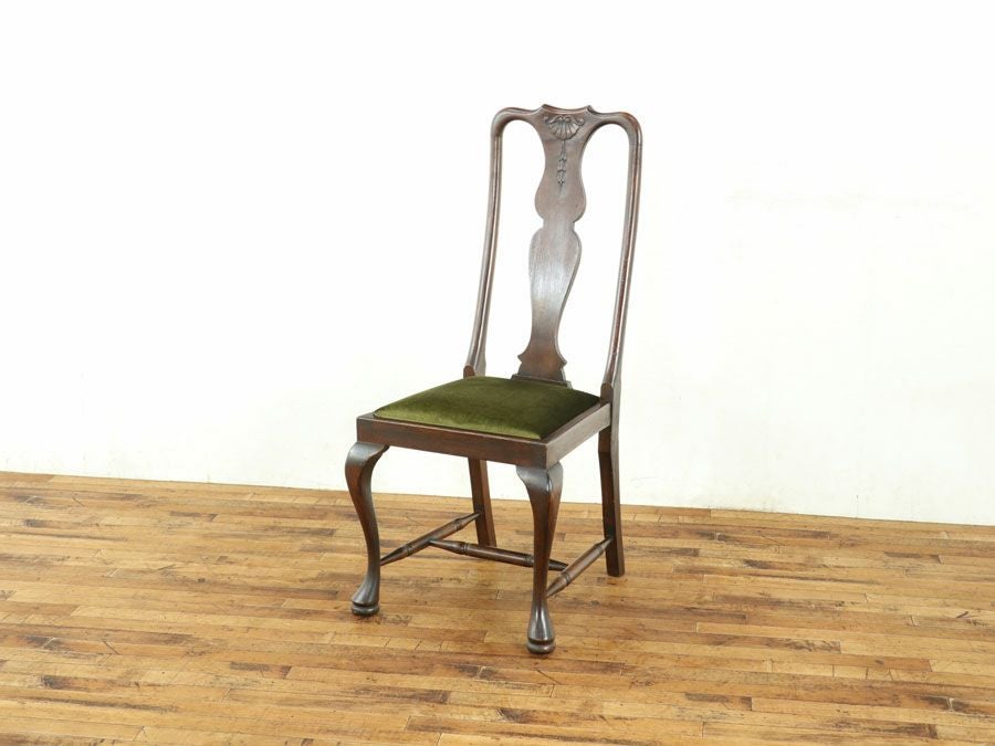 イギリス アンティーク 張替済チェア 59064