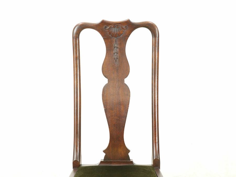 イギリス アンティーク 張替済チェア 59064