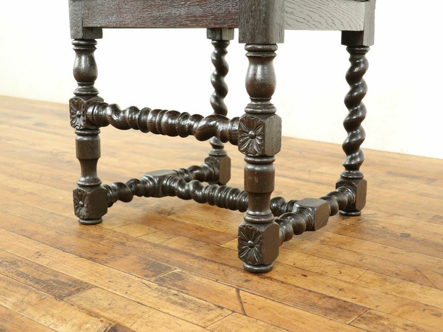 フランス アンティーク 張替済チェア 70485a