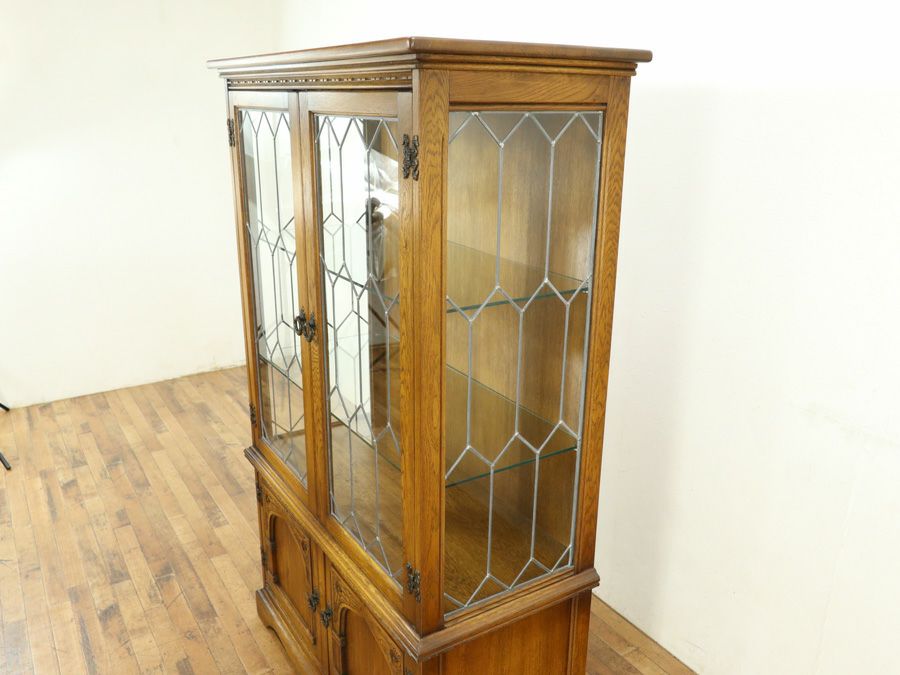 英国アンティーク家具 キャビネット 59126