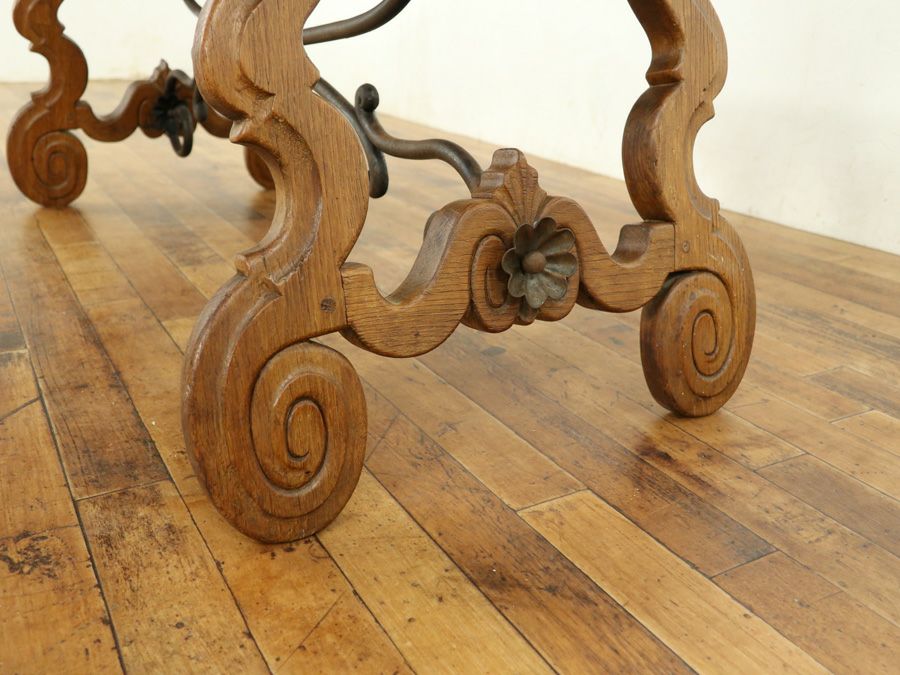 アンティーク家具 タイルトップコーヒーテーブル