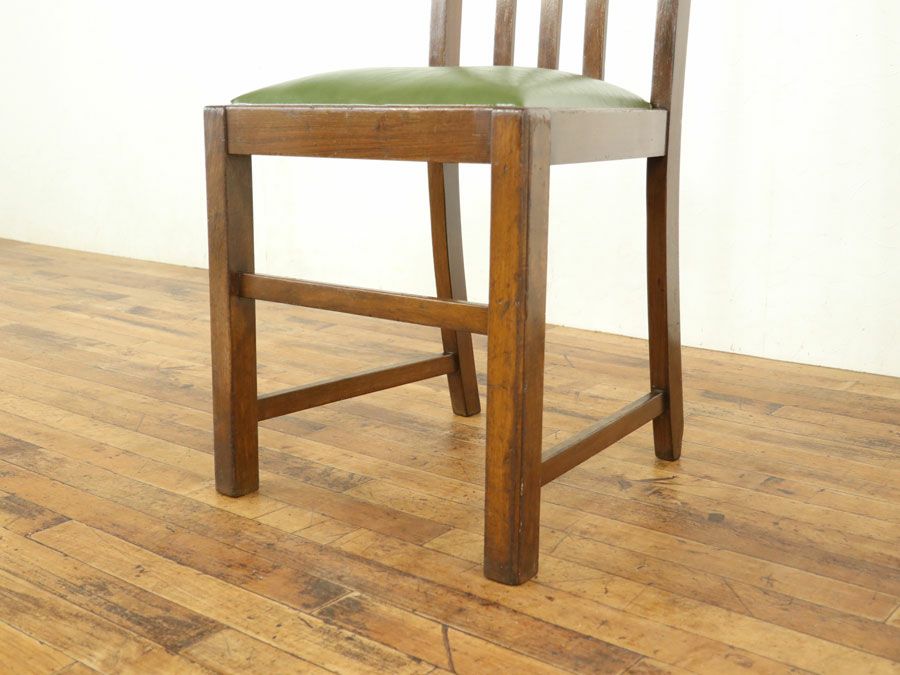 アンティーク家具 張替済チェア 59176e