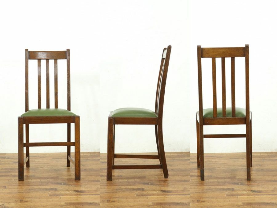 アンティーク家具 張替済チェア 59176e