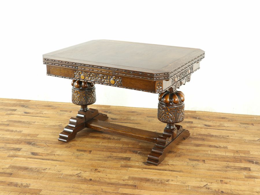 ドローリーフテーブル　アンティークフレックス