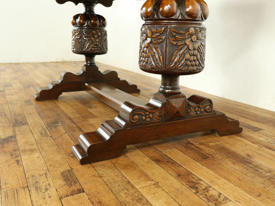 ドローリーフテーブル　アンティークフレックス