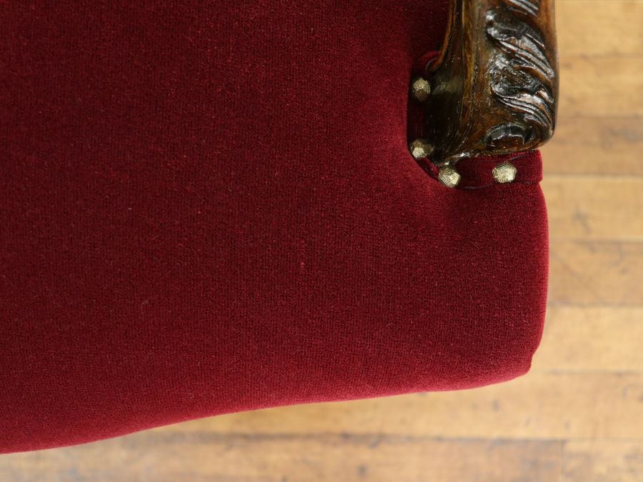 アンティーク家具 張替済アームチェア 64802c