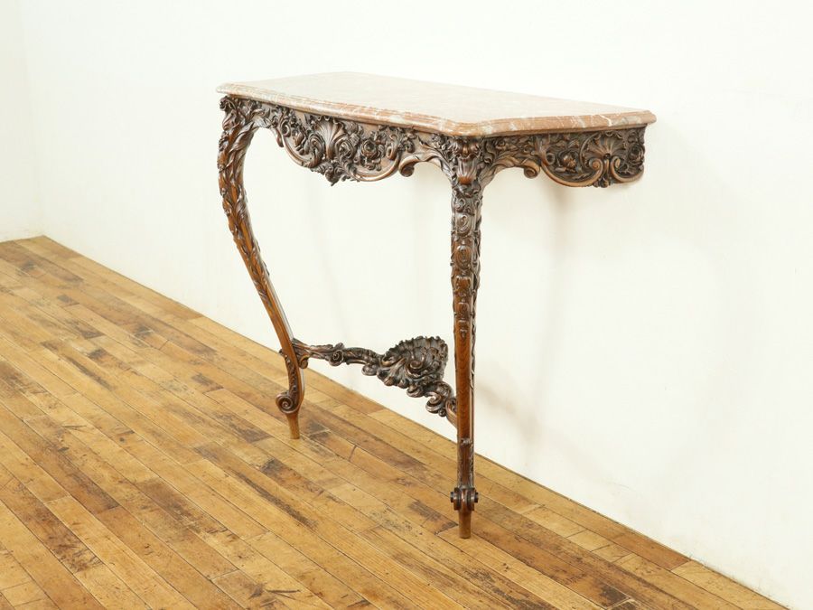 アンティーク家具 大理石コンソール 70565