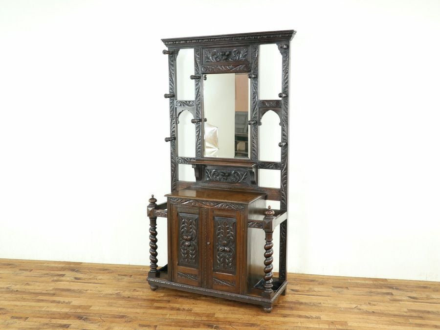 アンティーク家具 ホールスタンド 59247