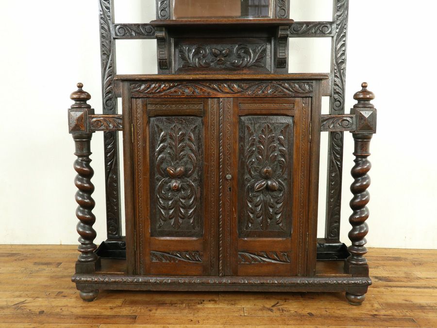 アンティーク家具 ホールスタンド 59247