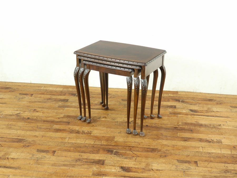 アンティーク家具 ネストテーブル 59312